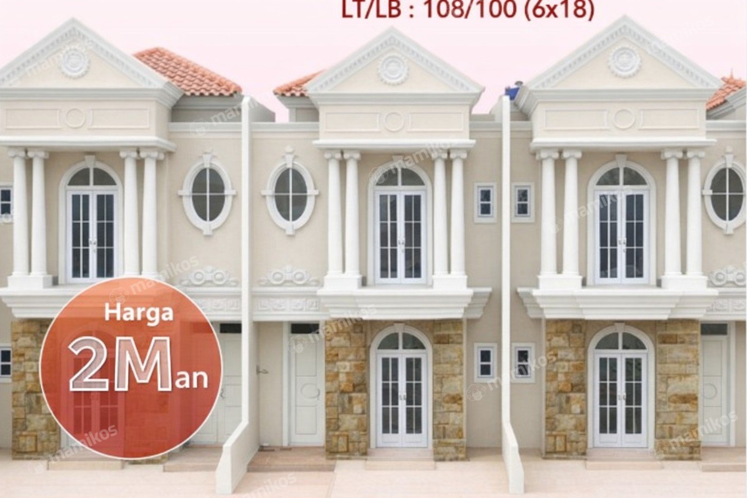 Rumah Sertifikat PPJB 3 Kamar Tidur 2 Kamar Mandi Pegadungan Jakarta Barat