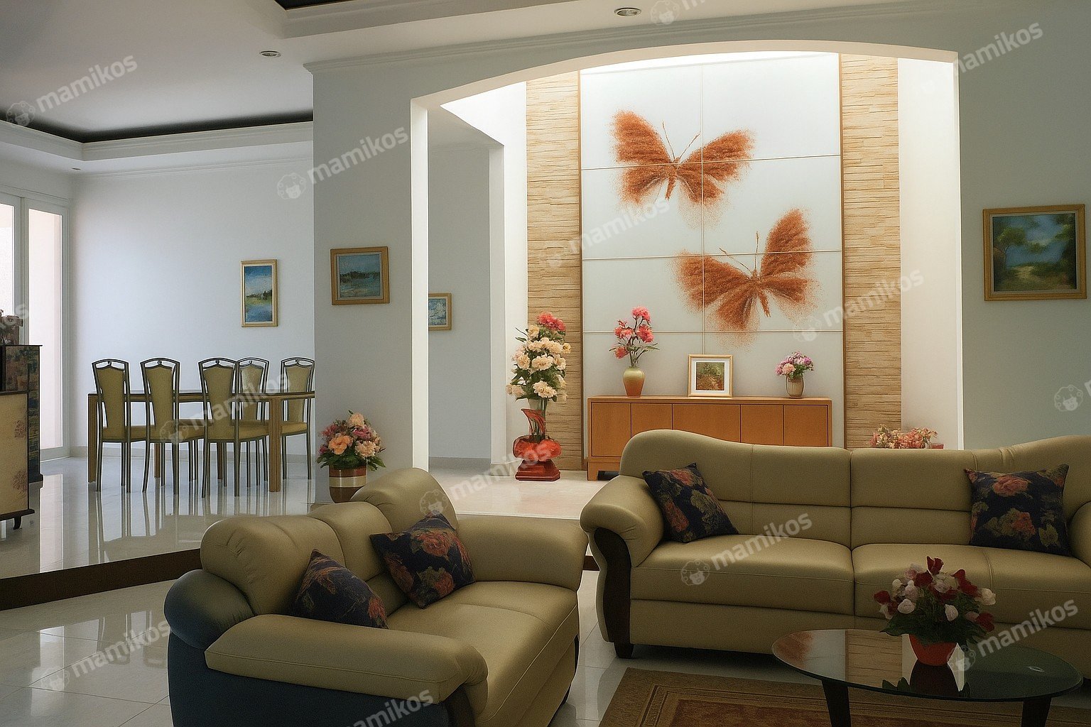 Rumah Sertifikat SHM 7 Kamar Tidur 6 Kamar Mandi Green Ville Jakarta Barat - Photo 2