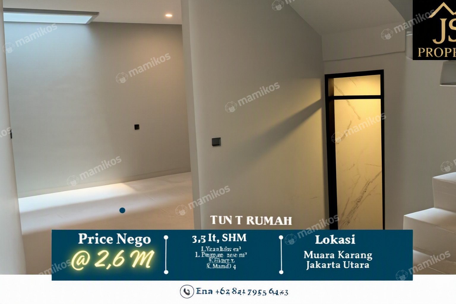 Rumah Sertifikat SHM 3 Kamar Tidur 4 Kamar Mandi Penjaringan Jakarta Utara - Photo 4