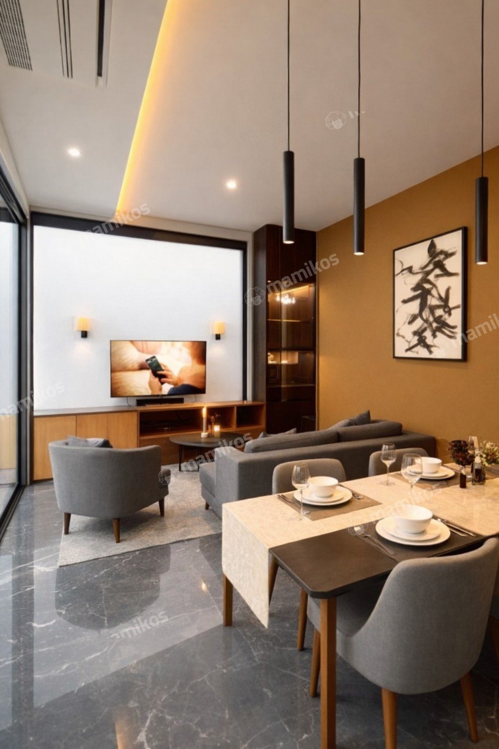 Rumah 5 Kamar Tidur 6 Kamar Mandi 3 Lantai Pondok Bambu Jakarta Timur - Photo 2