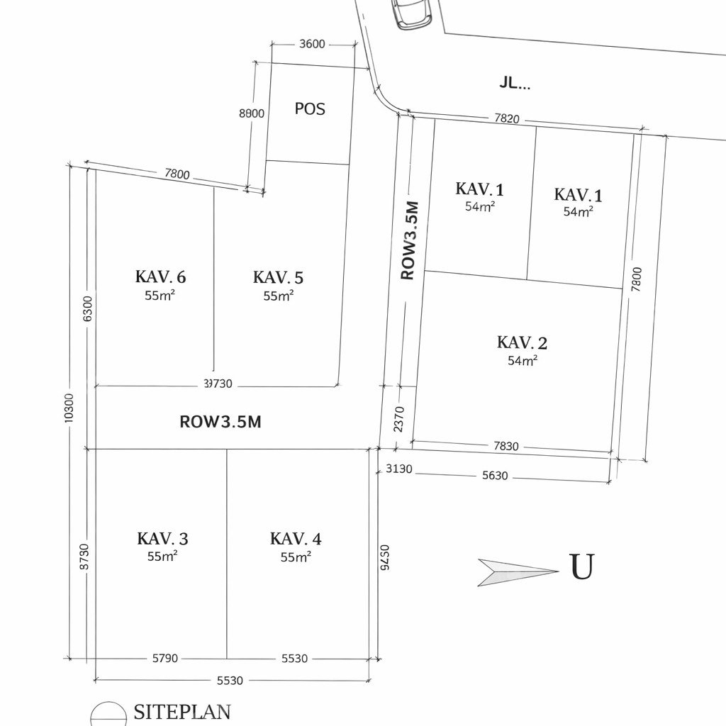 Rumah Sertifikat SHM 3 Kamar Tidur 2 Kamar Mandi Lubang Buaya Jakarta Timur - Photo 2