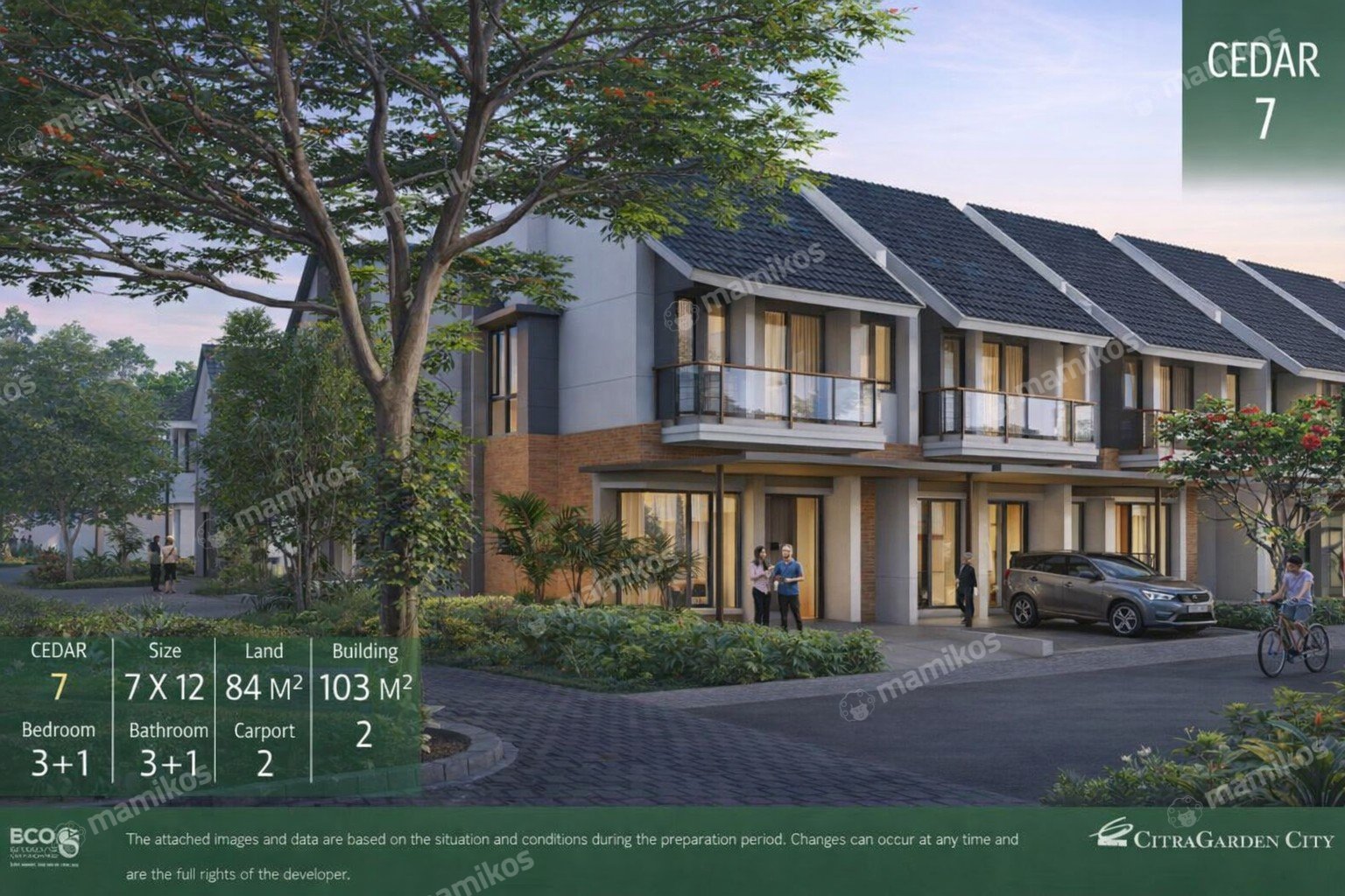 Rumah Sertifikat PPJB 3 Kamar Tidur 3 Kamar Mandi Citra Garden Jakarta Barat