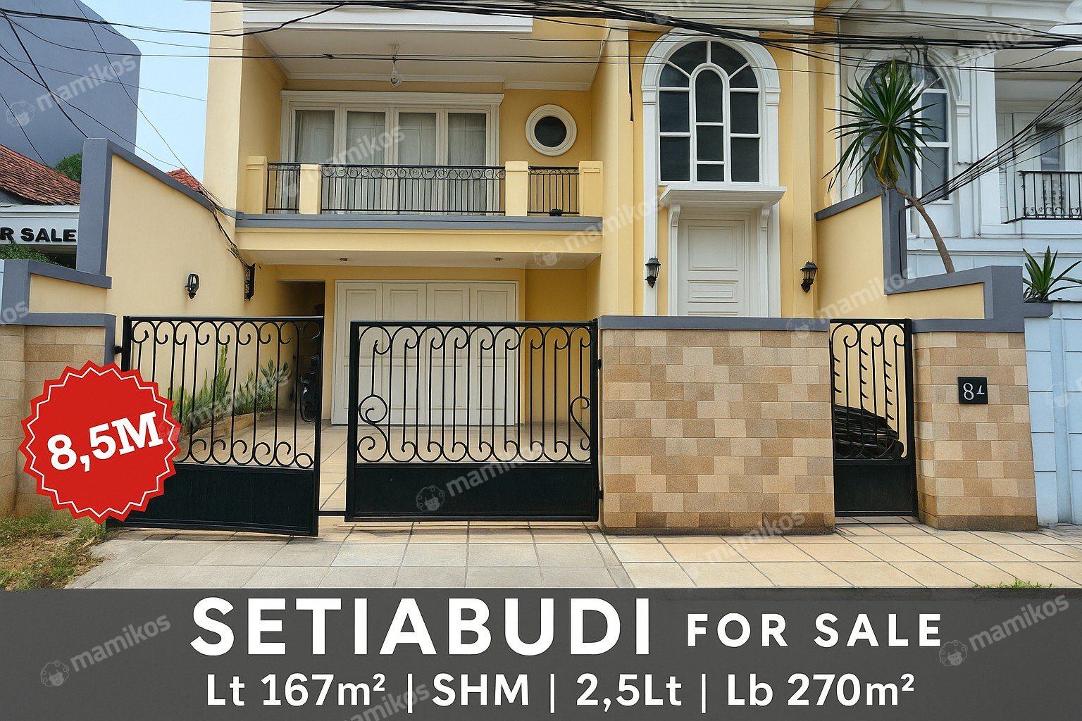 Rumah Sertifikat SHM 4 Kamar Tidur 4 Kamar Mandi Kuningan Jakarta Selatan