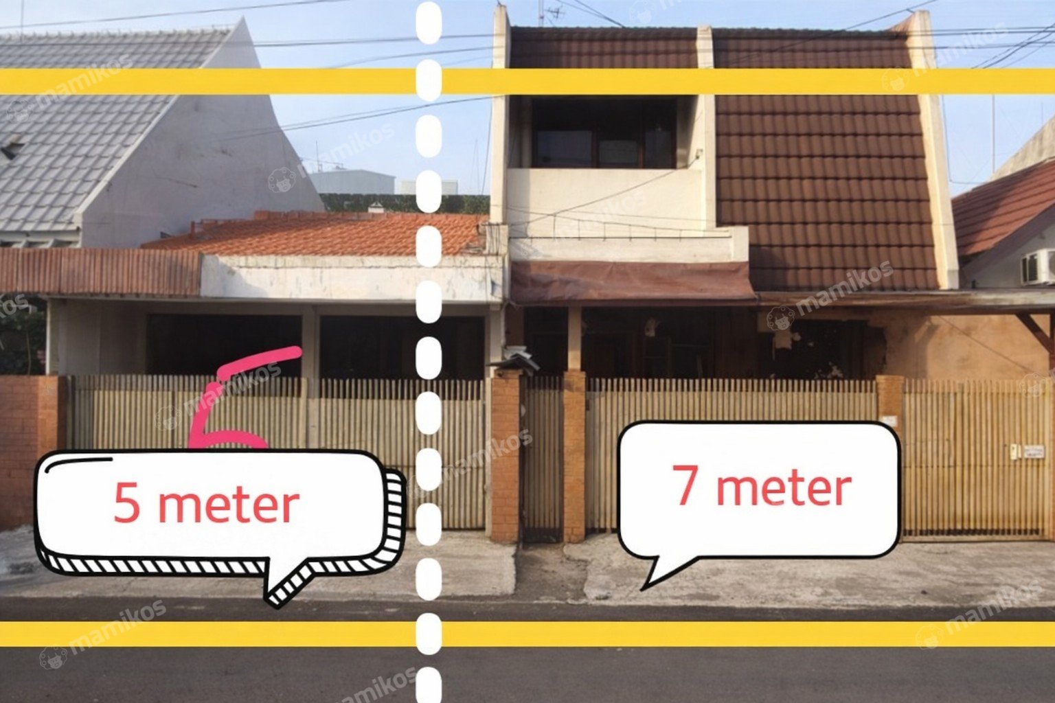 Rumah Sertifikat SHM 2 Kamar Tidur 1 Kamar Mandi Tanjung Duren Selatan Jakarta Barat
