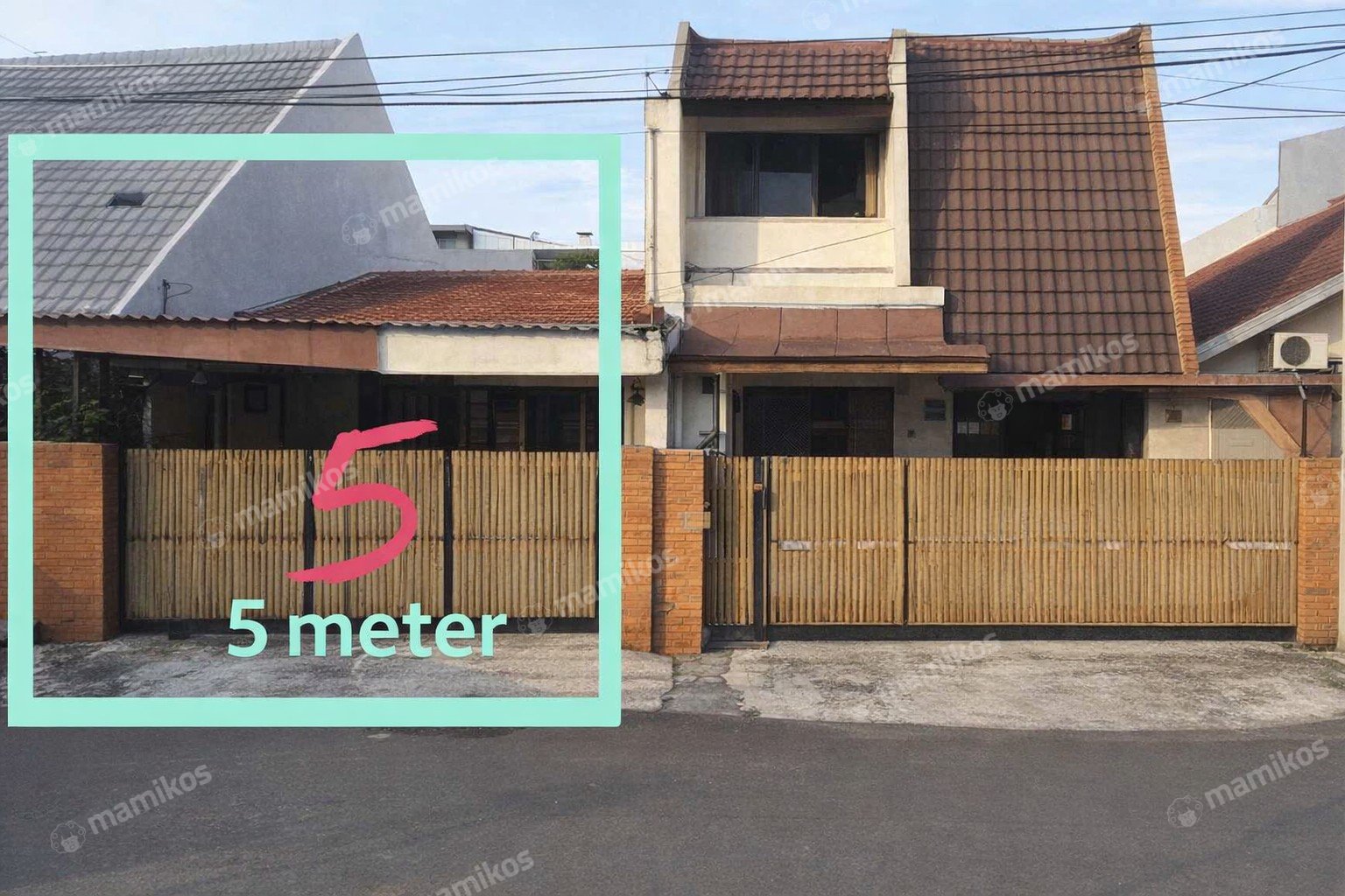 Rumah Sertifikat SHM 2 Kamar Tidur 1 Kamar Mandi Tanjung Duren Selatan Jakarta Barat - Photo 2