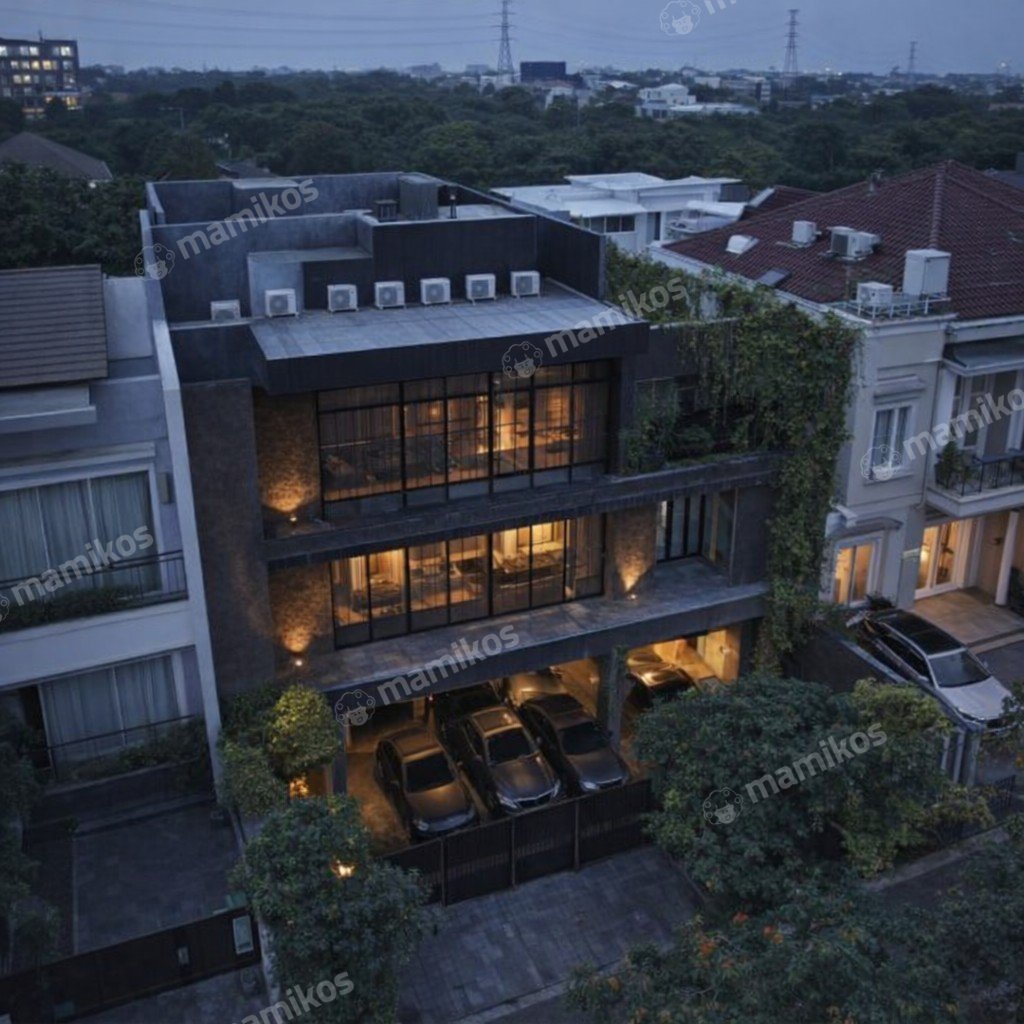 Rumah Sertifikat SHM 4 Kamar Tidur 7 Kamar Mandi Pantai Indah Kapuk Jakarta Utara - Photo 3
