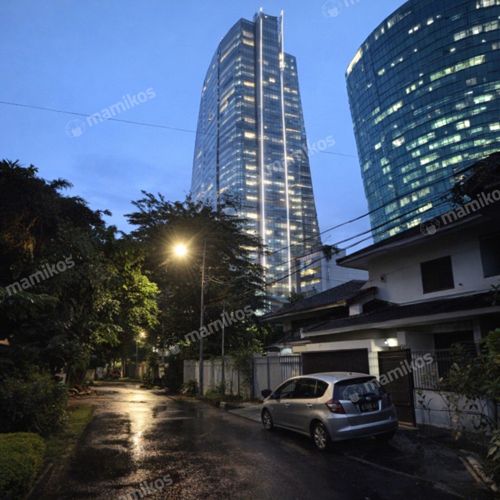 Rumah Sertifikat SHM 4 Kamar Tidur 4 Kamar Mandi Mega Kuningan Jakarta Selatan - Photo 4