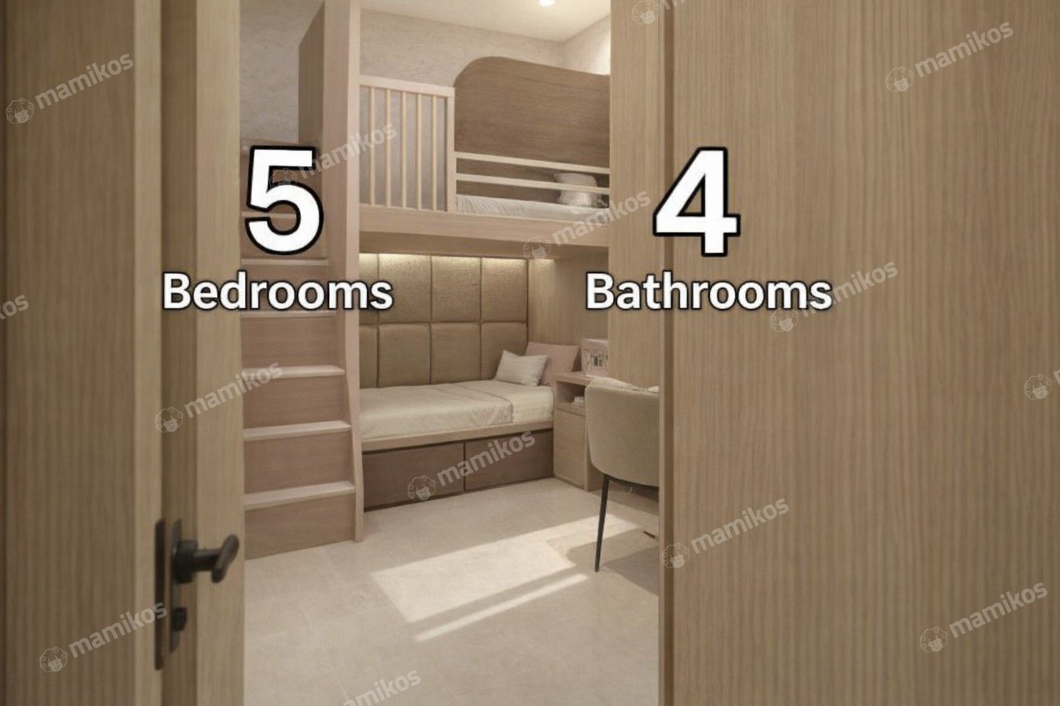 Rumah Sertifikat SHM 5 Kamar Tidur 4 Kamar Mandi Kebon Jeruk Jakarta Barat - Photo 2