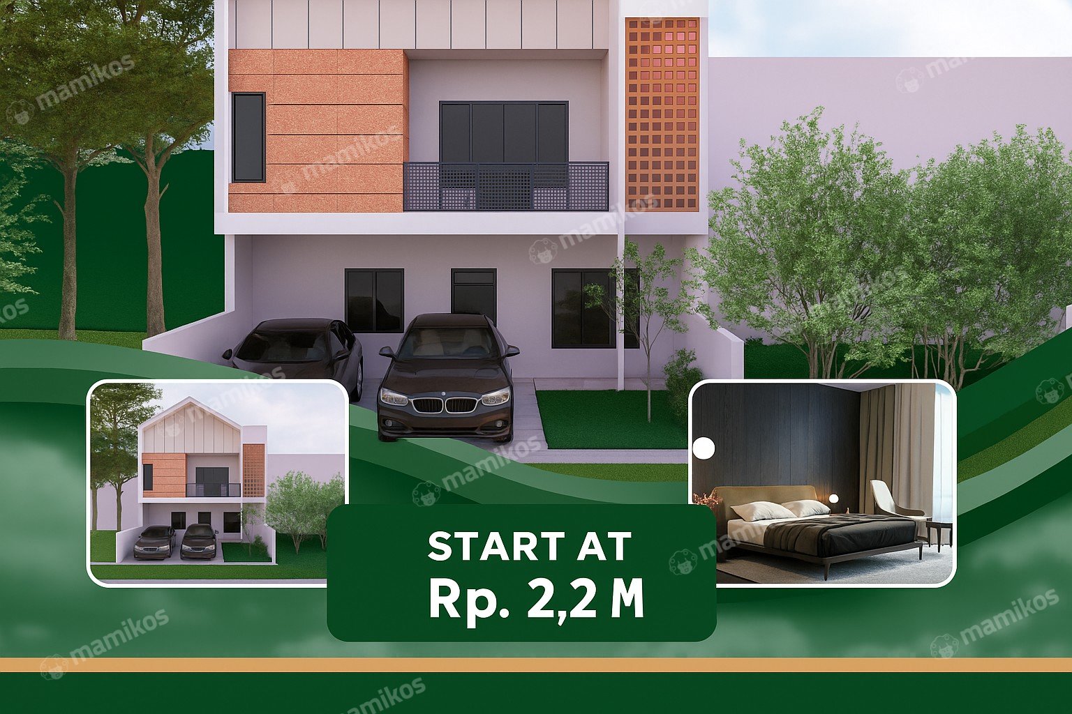 Rumah Sertifikat SHM 4 Kamar Tidur 3 Kamar Mandi Jati Padang Jakarta Selatan