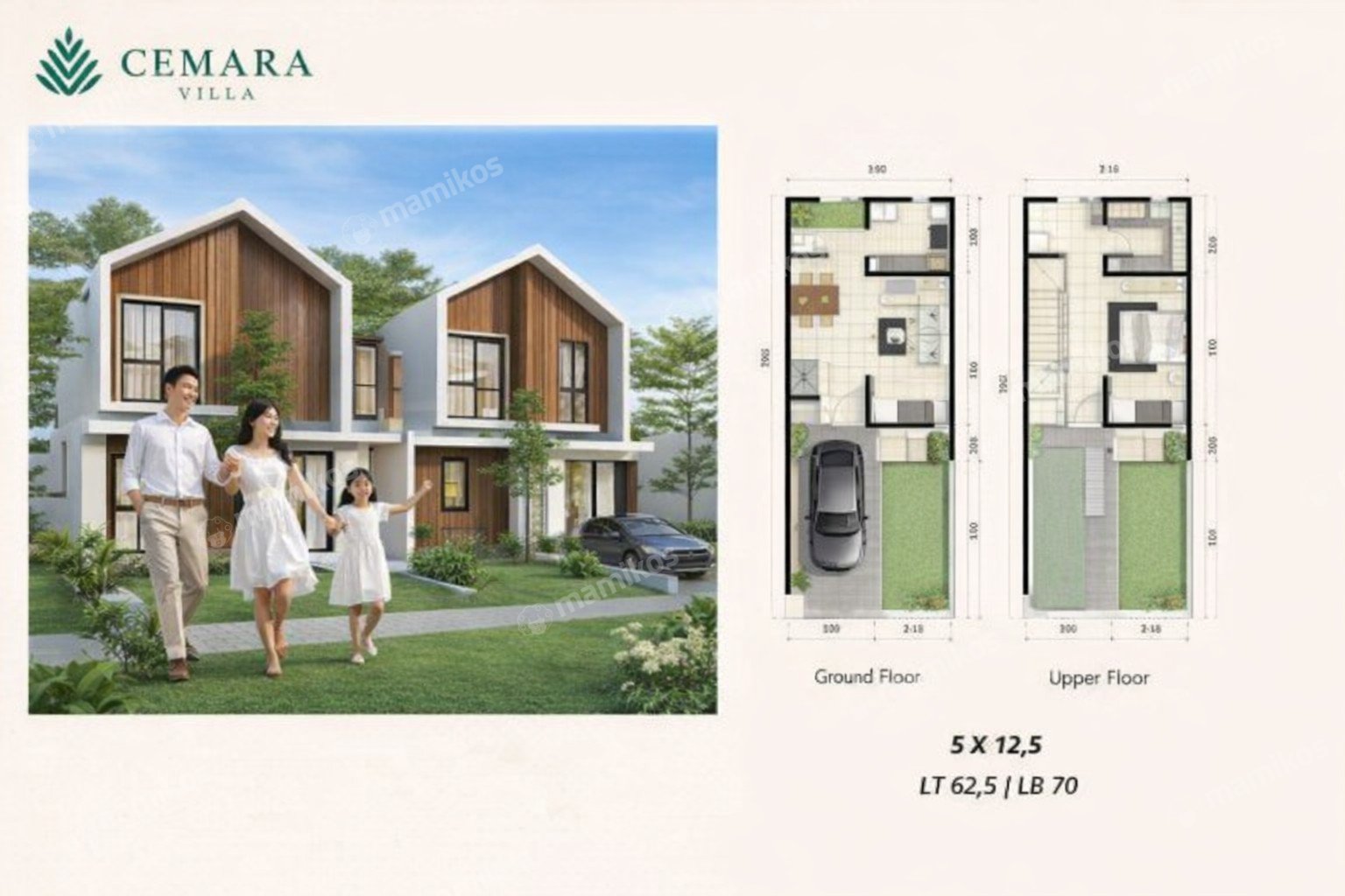 Rumah Sertifikat SHM 4 Kamar Tidur 3 Kamar Mandi Kalideres Jakarta Barat - Photo 4