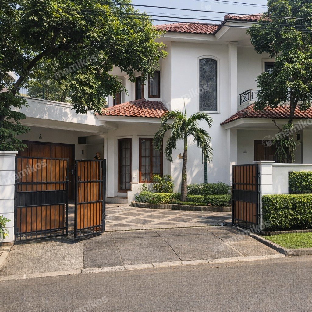 Rumah Sertifikat SHM 5 Kamar Tidur 5 Kamar Mandi Pondok Indah Jakarta Selatan - Photo 2