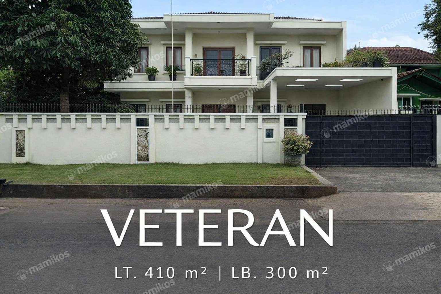 Rumah Sertifikat SHM 6 Kamar Tidur 3 Kamar Mandi Veteran Jakarta Selatan