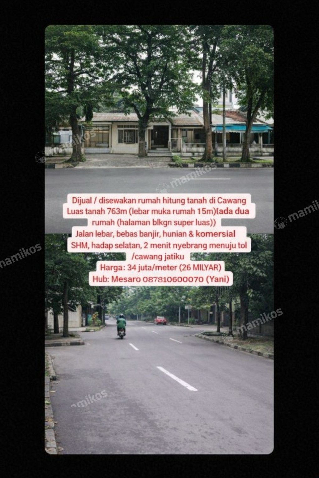 Rumah Sertifikat SHM 5 Kamar Tidur 8 Kamar Mandi Cawang Jakarta Timur - Photo 5