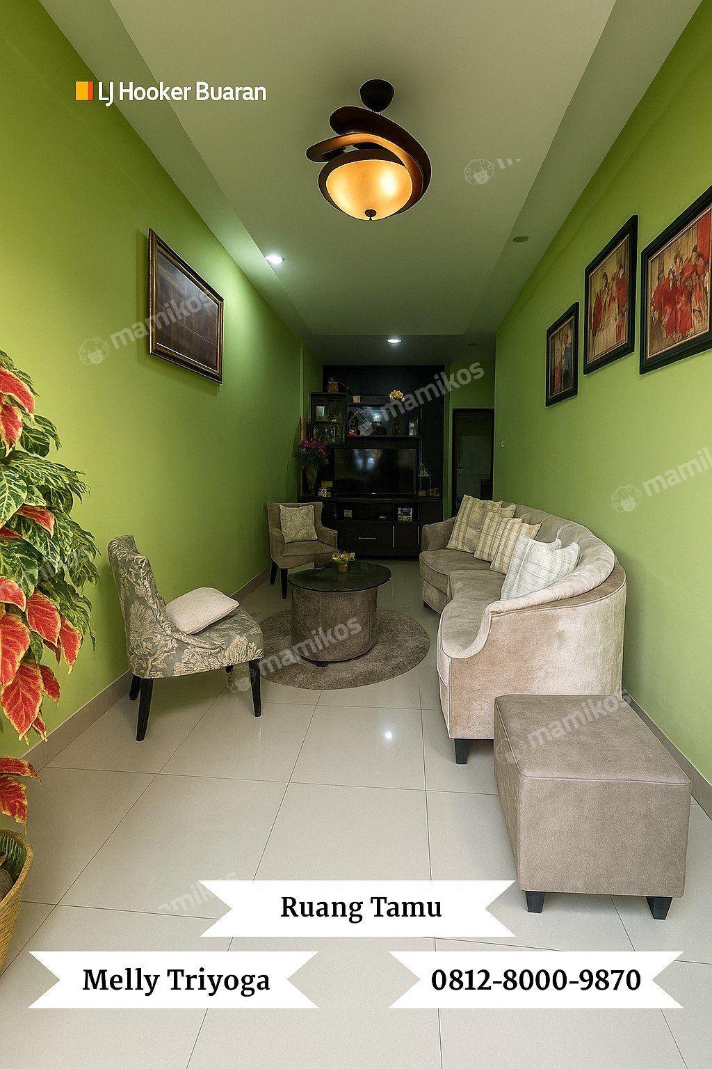 Rumah Sertifikat SHM 4 Kamar Tidur 4 Kamar Mandi Pondok Bambu Jakarta Timur - Photo 2