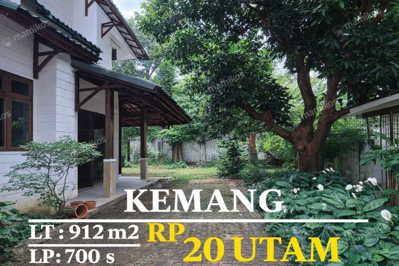 Rumah Sertifikat SHM 5 Kamar Tidur 5 Kamar Mandi Kemang Jakarta Selatan