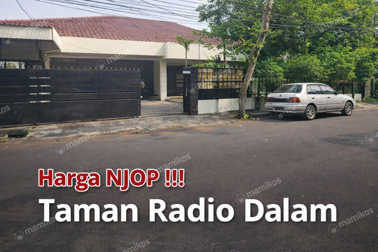 Rumah Sertifikat SHM 8 Kamar Tidur 6 Kamar Mandi Radio Dalam Jakarta Selatan