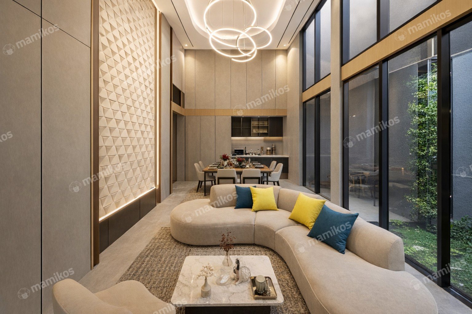Rumah Sertifikat SHM 6 Kamar Tidur 5 Kamar Mandi Green Lake City Jakarta Barat - Photo 4