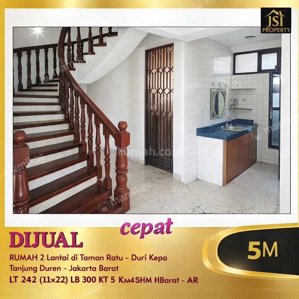 Rumah 4KT 3KM Kebon Jeruk Jakarta Barat - Photo 3