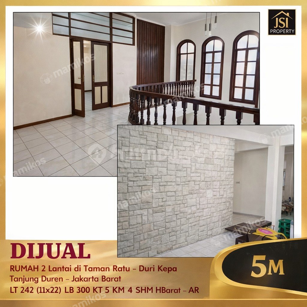 Rumah 4KT 3KM Kebon Jeruk Jakarta Barat - Photo 4