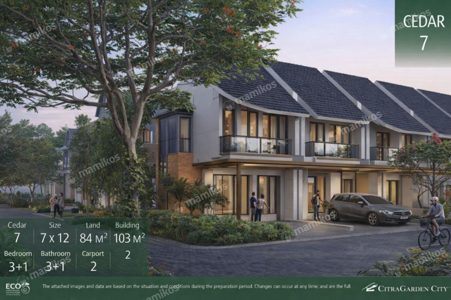 Rumah Sertifikat PPJB 3 Kamar Tidur 3 Kamar Mandi Citra Garden Jakarta Barat