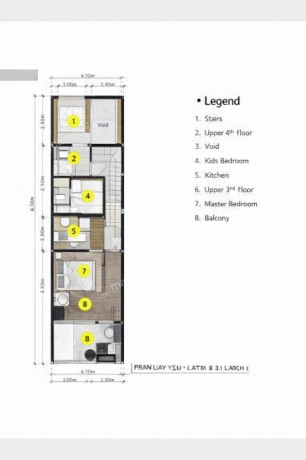 Rumah Sertifikat SHM 3 Kamar Tidur 3 Kamar Mandi Kebon Jeruk Jakarta Barat - Photo 4