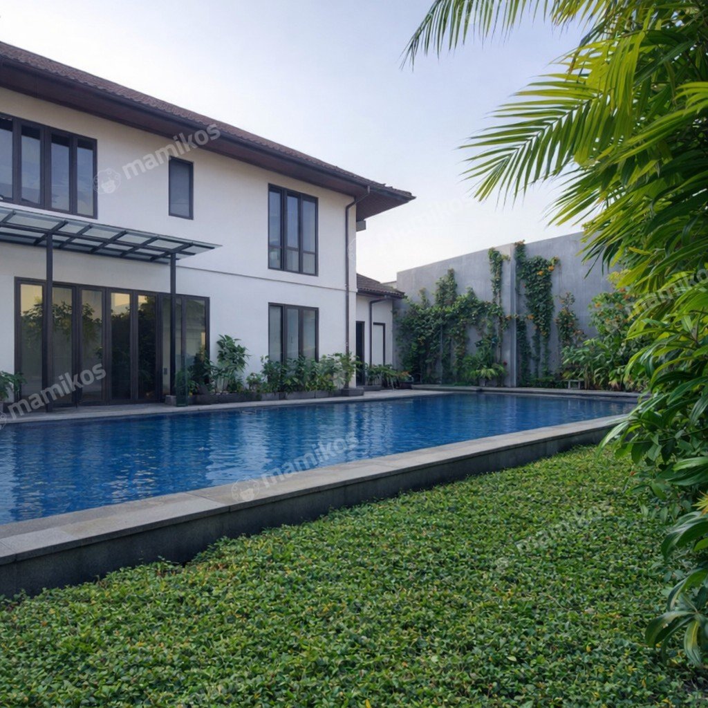 Rumah Sertifikat SHM 9 Kamar Tidur 6 Kamar Mandi Kemang Jakarta Selatan - Photo 3