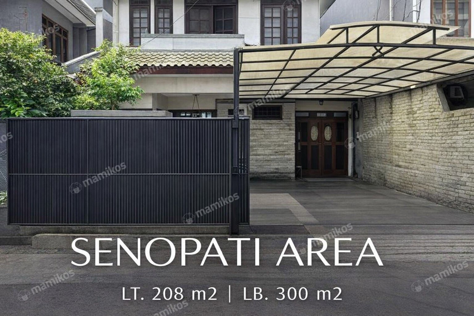 Rumah Sertifikat SHM 6 Kamar Tidur 3 Kamar Mandi Senopati Jakarta Selatan