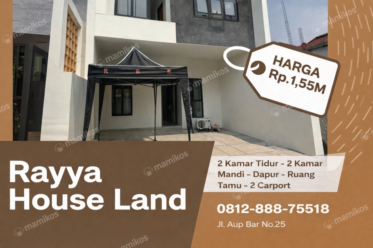 Rumah 2KT 2KM Pasar Minggu Jakarta Selatan