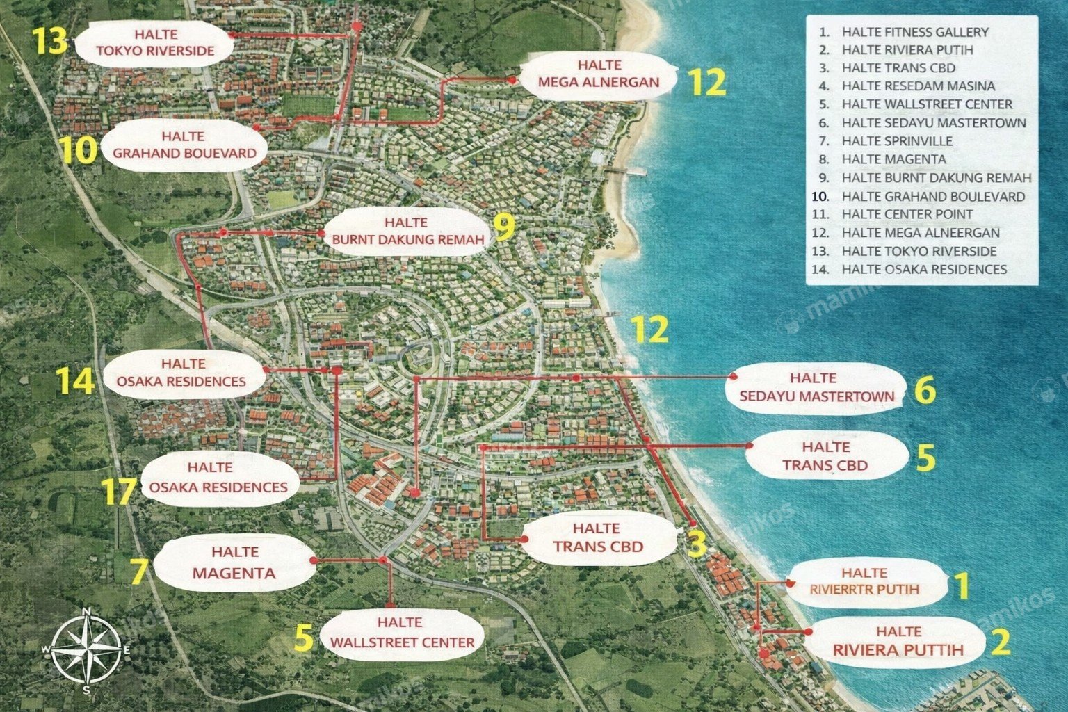 Rumah 2 Kamar Tidur 2 Kamar Mandi 2 Lantai Pantai Indah Kapuk Jakarta Utara - Photo 4