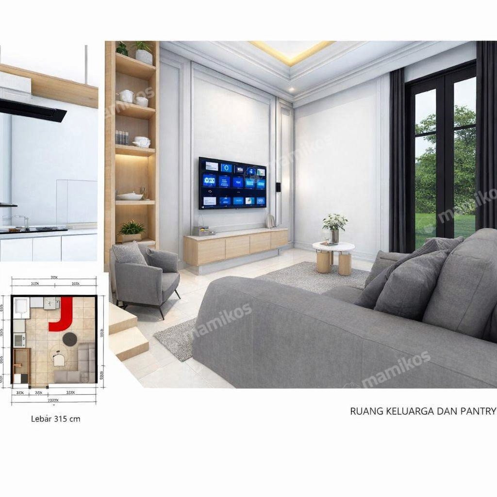 Rumah Sertifikat SHM 3 Kamar Tidur 3 Kamar Mandi Cilandak Jakarta Selatan - Photo 2