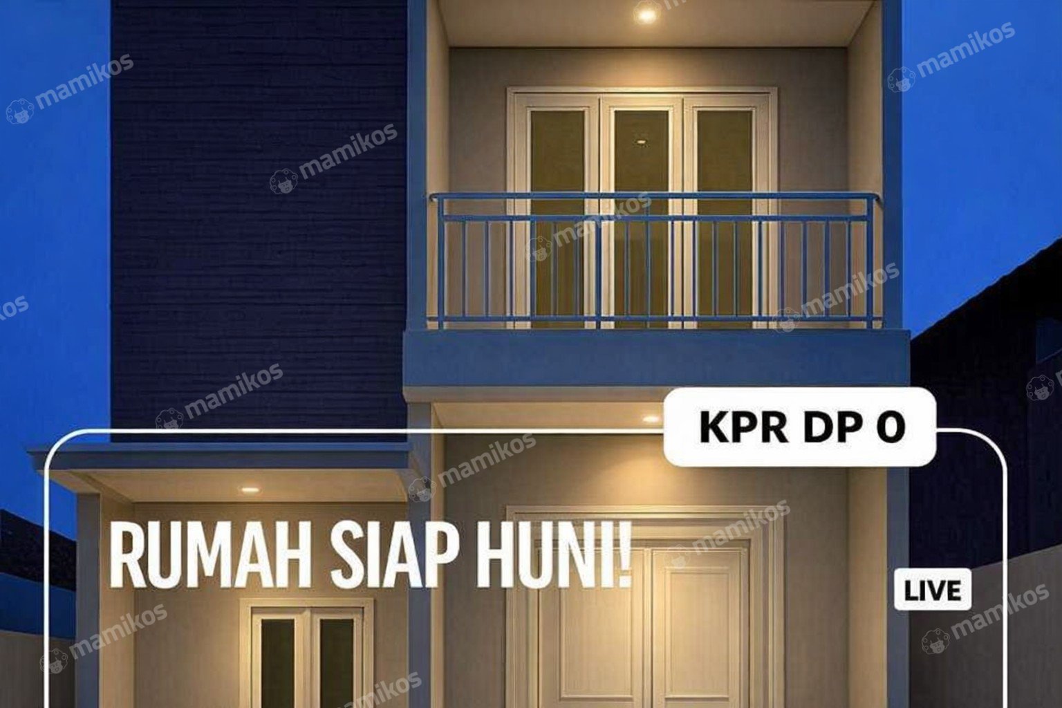 Rumah Sertifikat SHM 3 Kamar Tidur 3 Kamar Mandi Pondok Ranggon Jakarta Timur