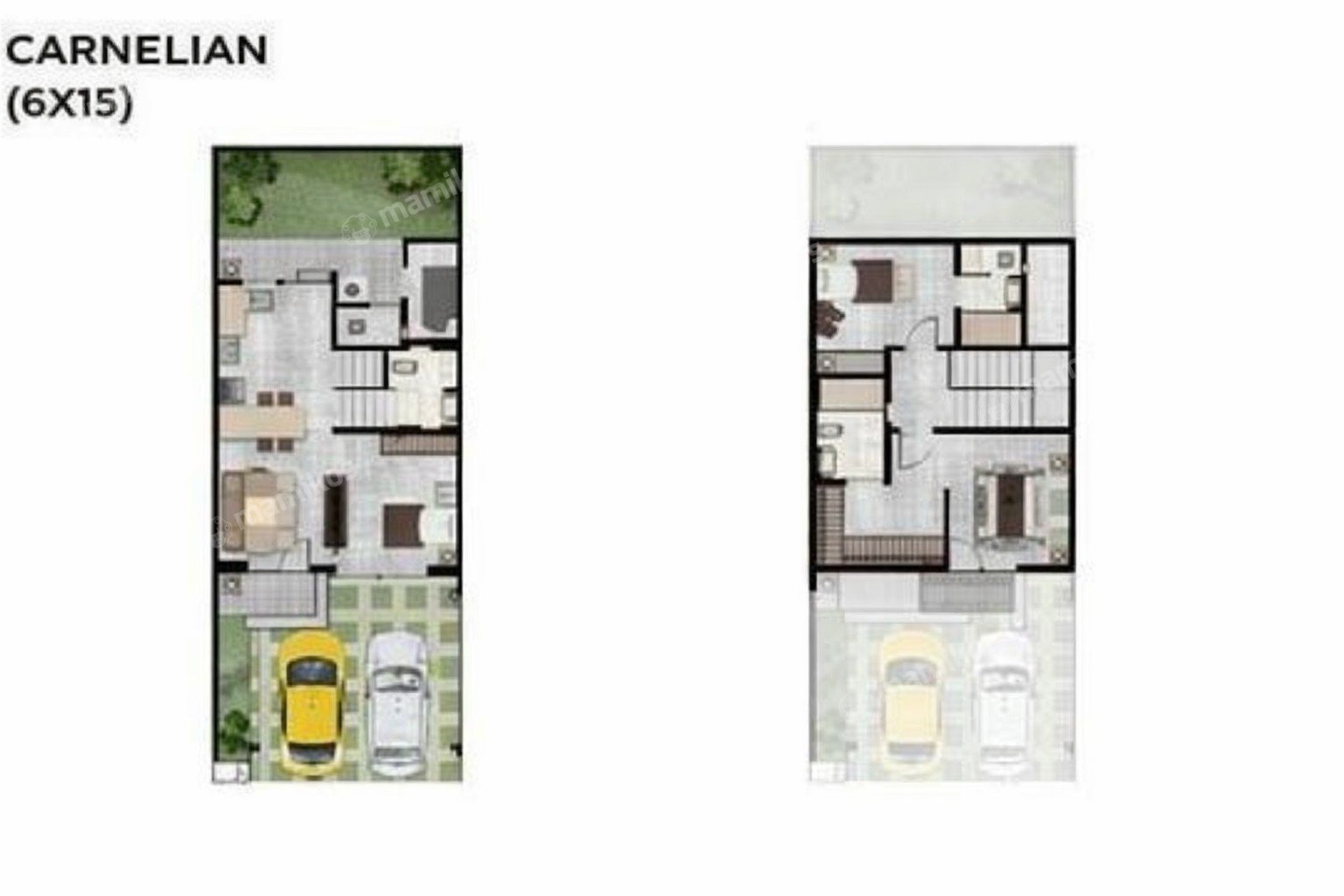 Rumah Sertifikat SHM 3 Kamar Tidur 3 Kamar Mandi Pantai Indah Kapuk 2 Jakarta Utara - Photo 4