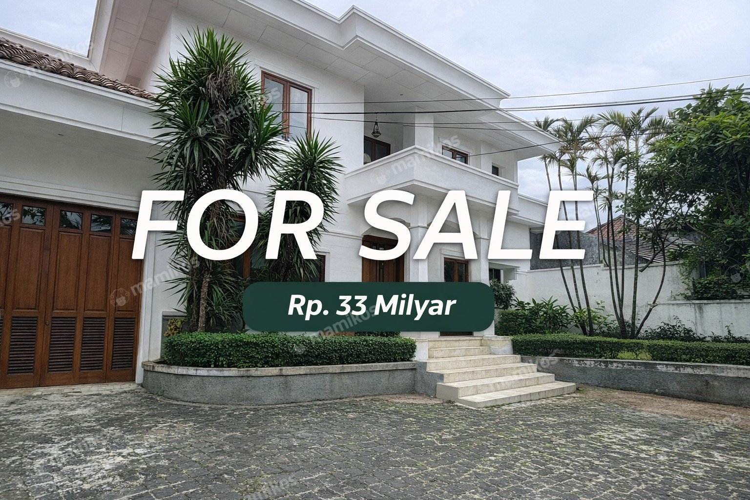 Rumah Sertifikat SHM 6 Kamar Tidur 5 Kamar Mandi Kemang Jakarta Selatan