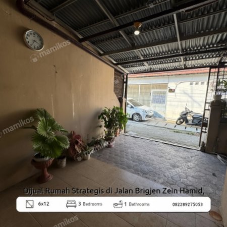 Rumah Sertifikat SHM 2 Kamar Tidur 1 Kamar Mandi Medan Johor Medan - Photo 2