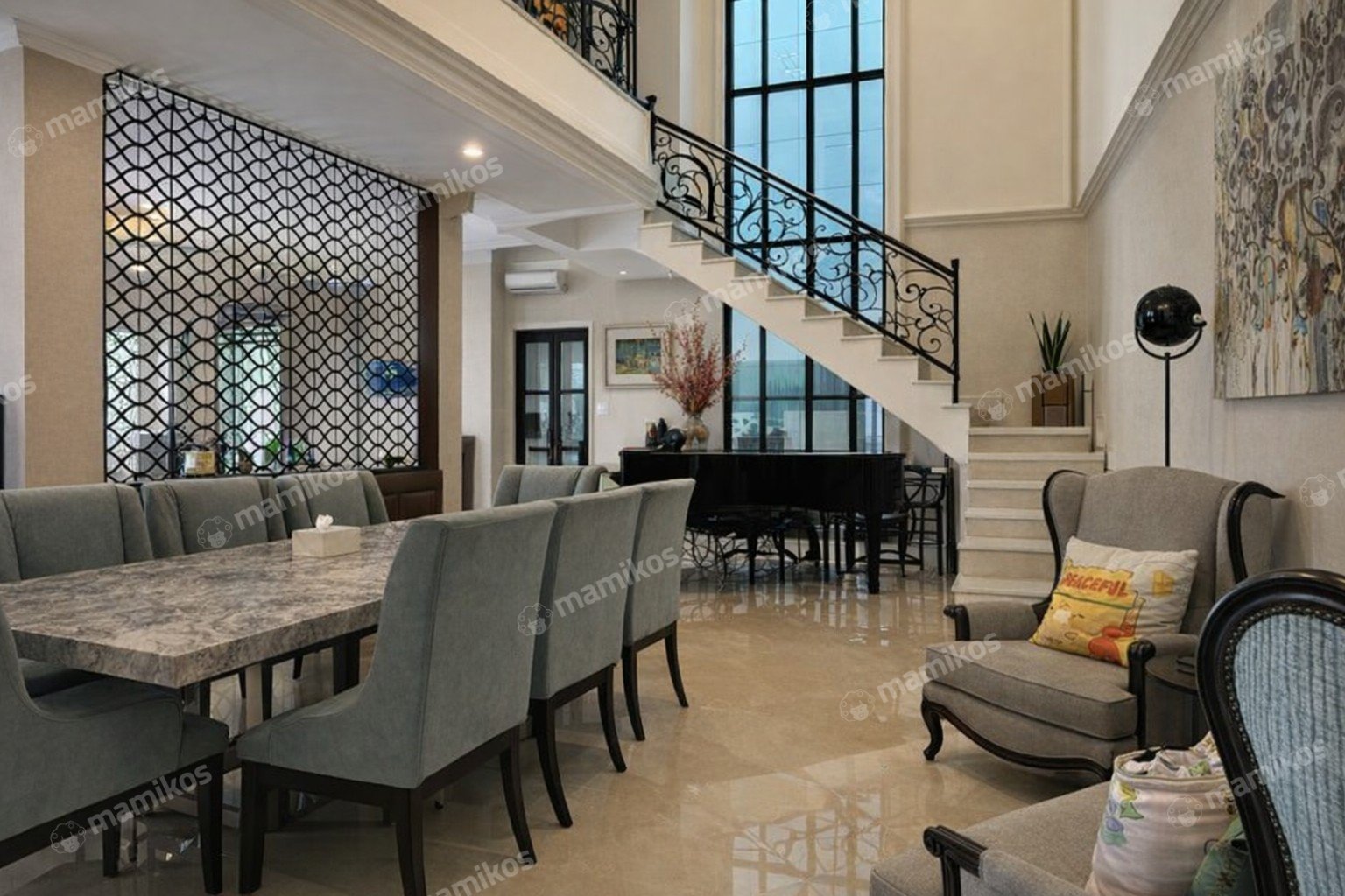 Rumah Sertifikat SHM 6 Kamar Tidur 6 Kamar Mandi Senopati Jakarta Selatan