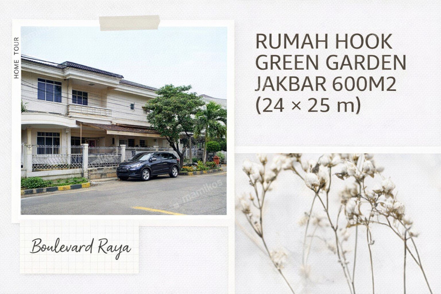 Rumah Sertifikat SHM 7 Kamar Tidur 7 Kamar Mandi Kebon Jeruk Jakarta Barat - Photo 2