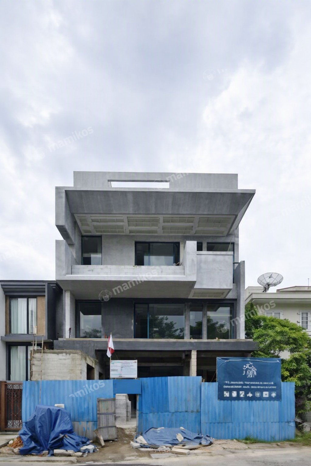 Rumah 4 Kamar Tidur 5 Kamar Mandi 4 Lantai Pantai Indah Kapuk Jakarta Utara - Photo 2