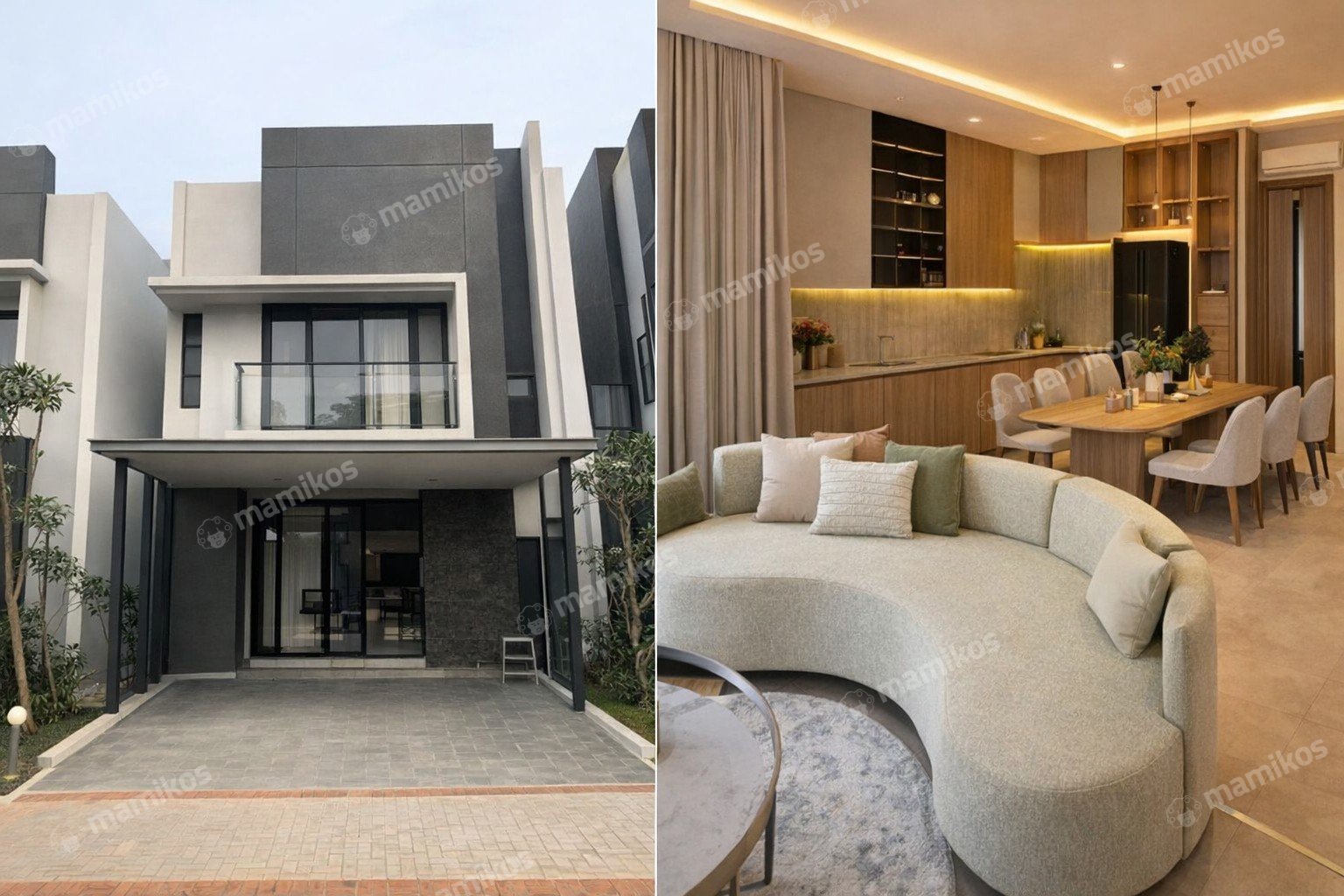 Rumah 5 Kamar Tidur 4 Kamar Mandi 2 Lantai Raffles Hills Jakarta Timur - Photo 2