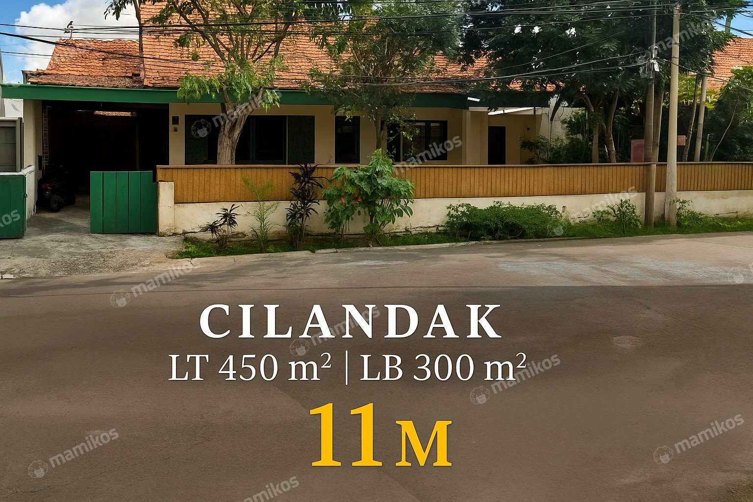 Rumah Sertifikat SHM 5 Kamar Tidur 2 Kamar Mandi Fatmawati Jakarta Selatan