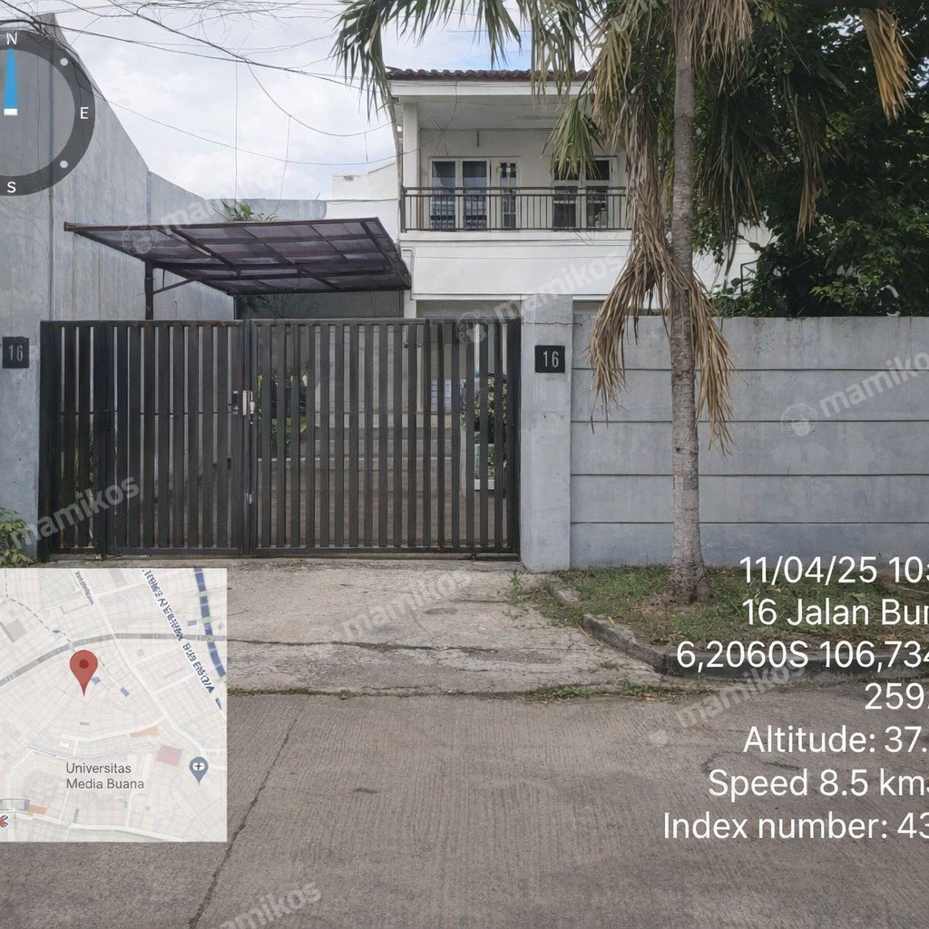 Rumah Sertifikat SHM 4 Kamar Tidur 3 Kamar Mandi Meruya Jakarta Barat - Photo 3