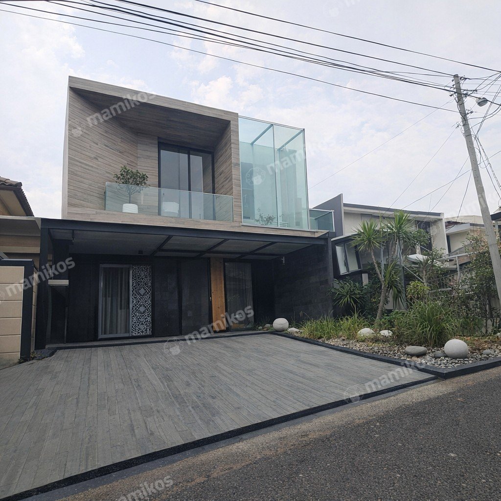 Rumah Sertifikat SHM 3 Kamar Tidur 3 Kamar Mandi Pondok Indah Jakarta Selatan - Photo 2