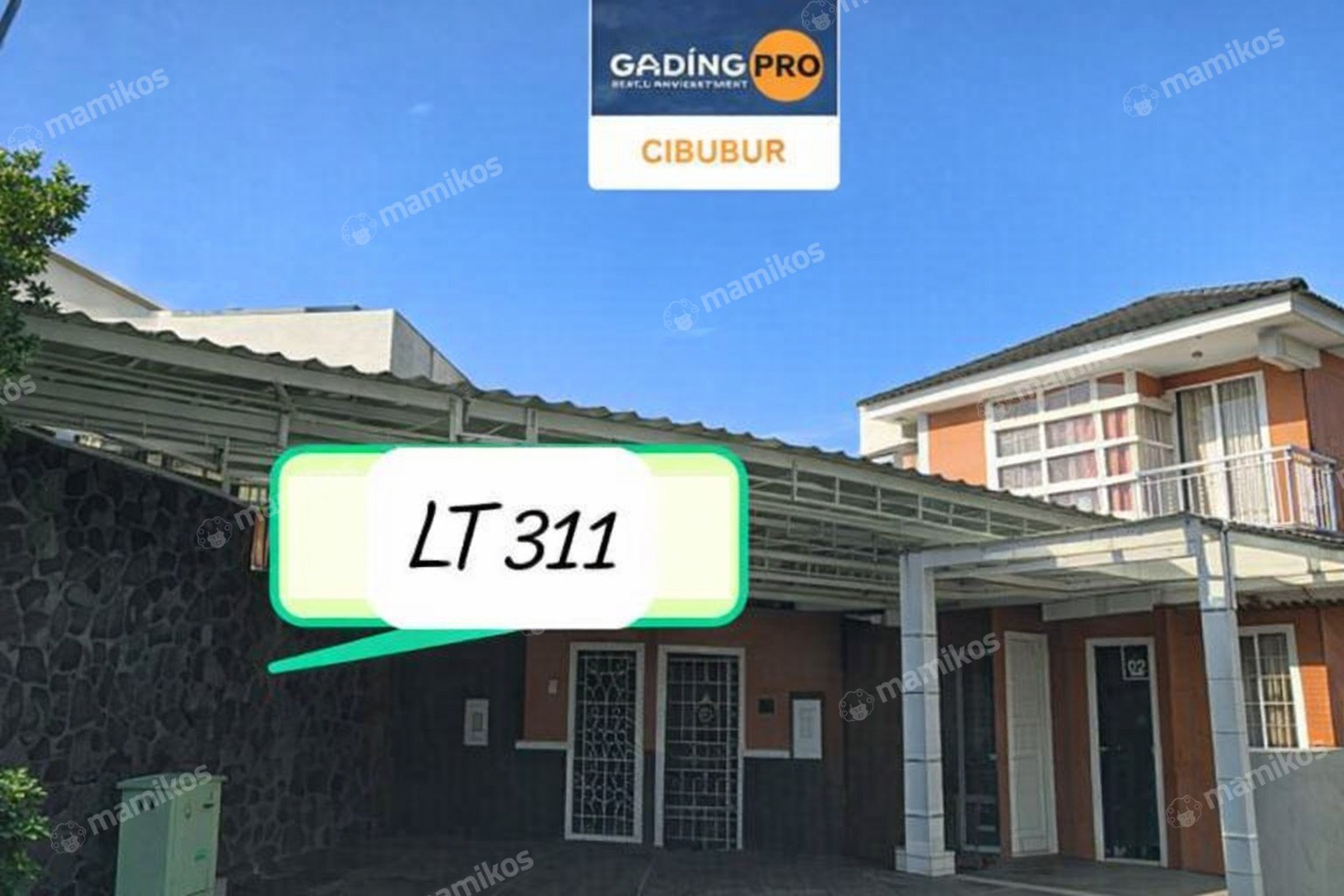 Rumah Sertifikat SHM 3 Kamar Tidur 4 Kamar Mandi Cibubur Jakarta Timur