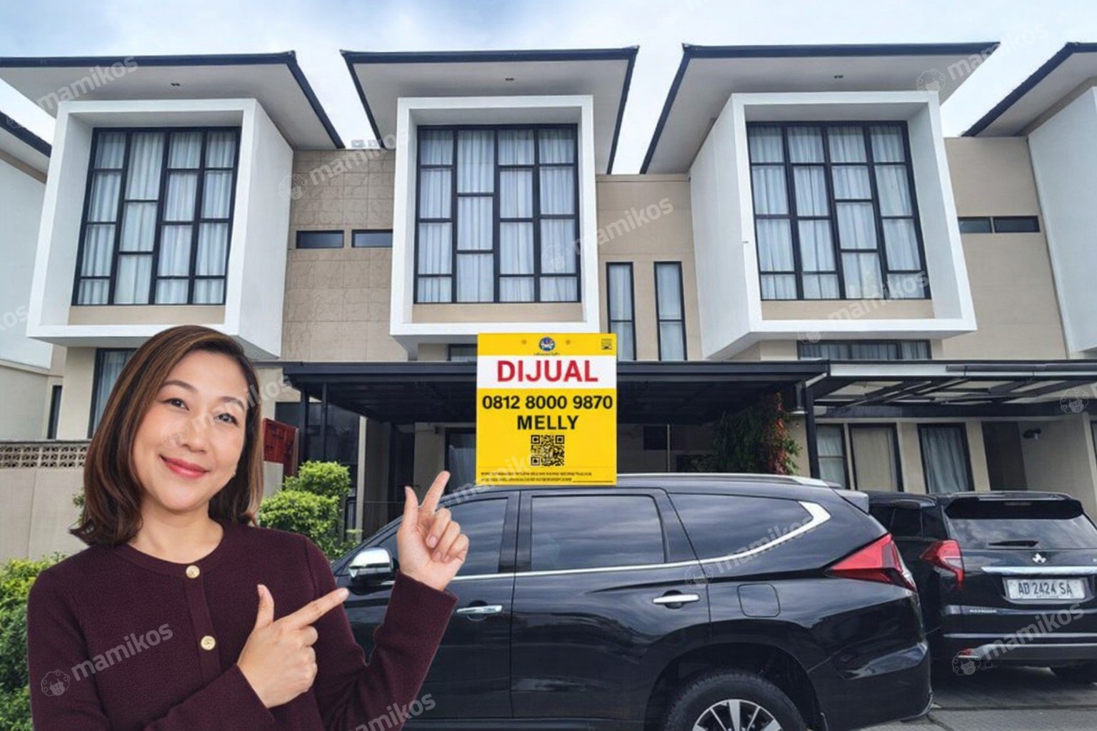 Rumah Sertifikat PPJB 3 Kamar Tidur 4 Kamar Mandi Jakarta Garden City Jakarta Timur