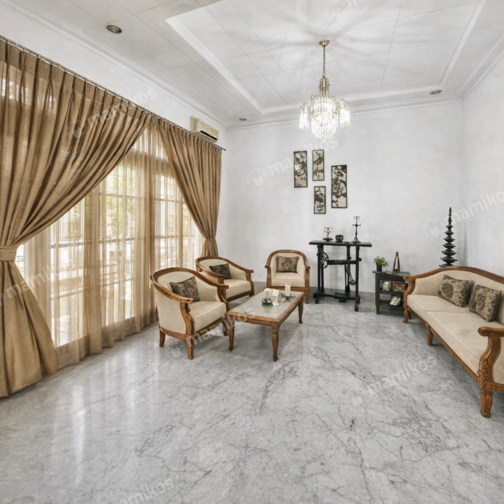 Rumah Sertifikat Adat 6 Kamar Tidur 4 Kamar Mandi Pondok Indah Jakarta Selatan - Photo 2
