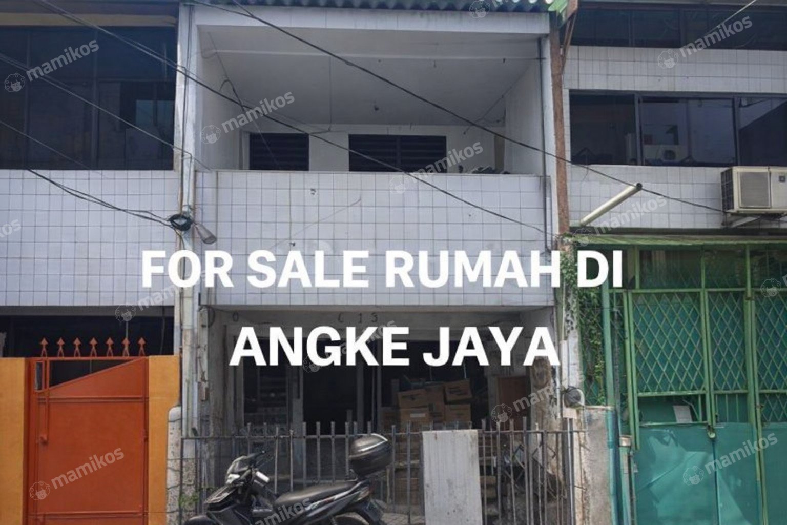 Rumah Sertifikat SHM 2 Kamar Tidur 2 Kamar Mandi Angke Jakarta Barat