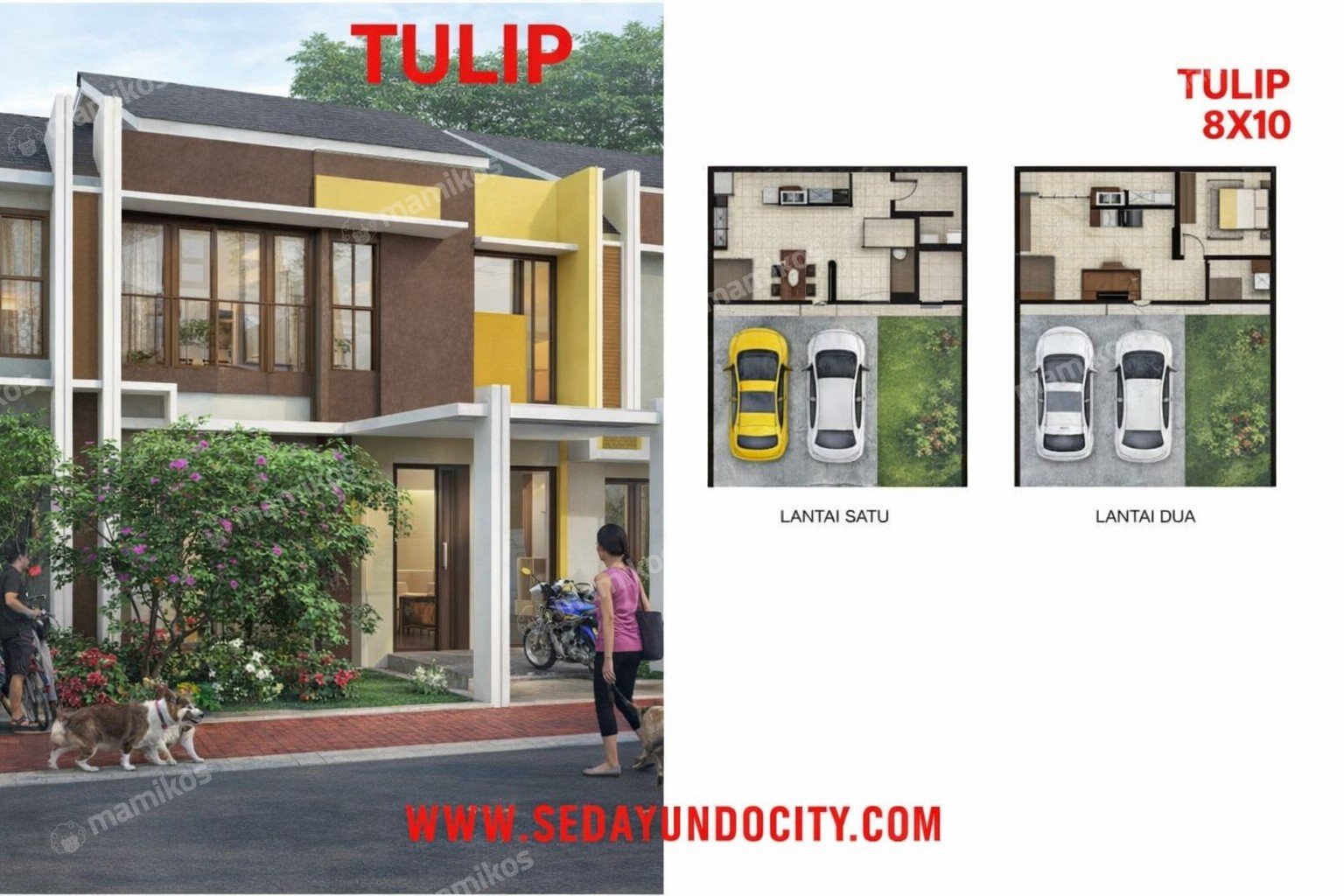 Rumah 3 Kamar Tidur 3 Kamar Mandi 2 Lantai Pantai Indah Kapuk Jakarta Utara - Photo 2