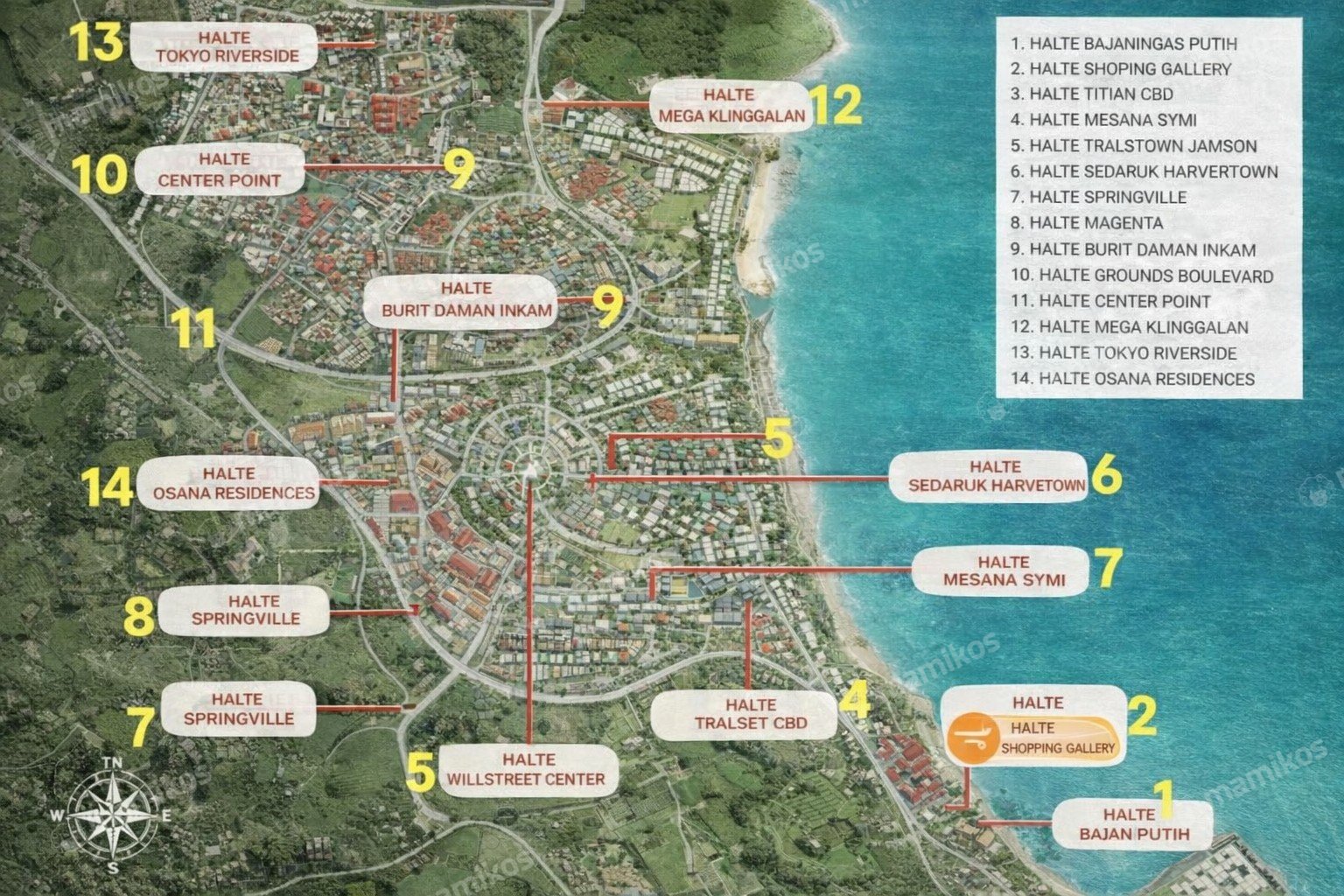 Rumah 3 Kamar Tidur 3 Kamar Mandi 2 Lantai Pantai Indah Kapuk Jakarta Utara - Photo 5