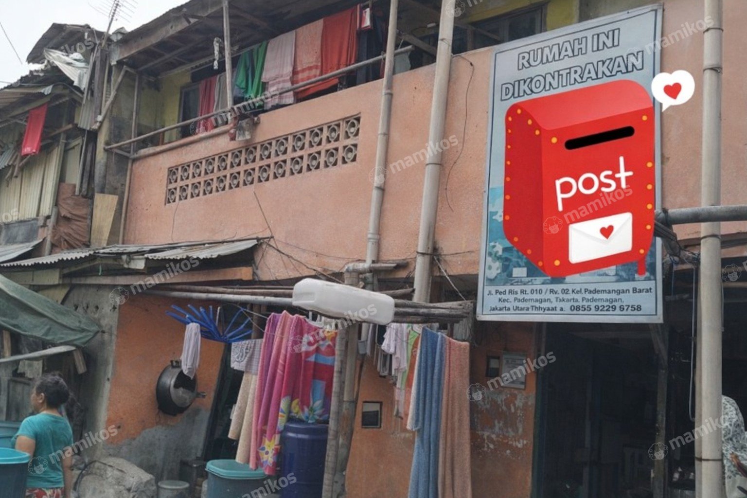 Rumah Sertifikat SHM 8 Kamar Tidur 2 Kamar Mandi Pademangan Jakarta Utara
