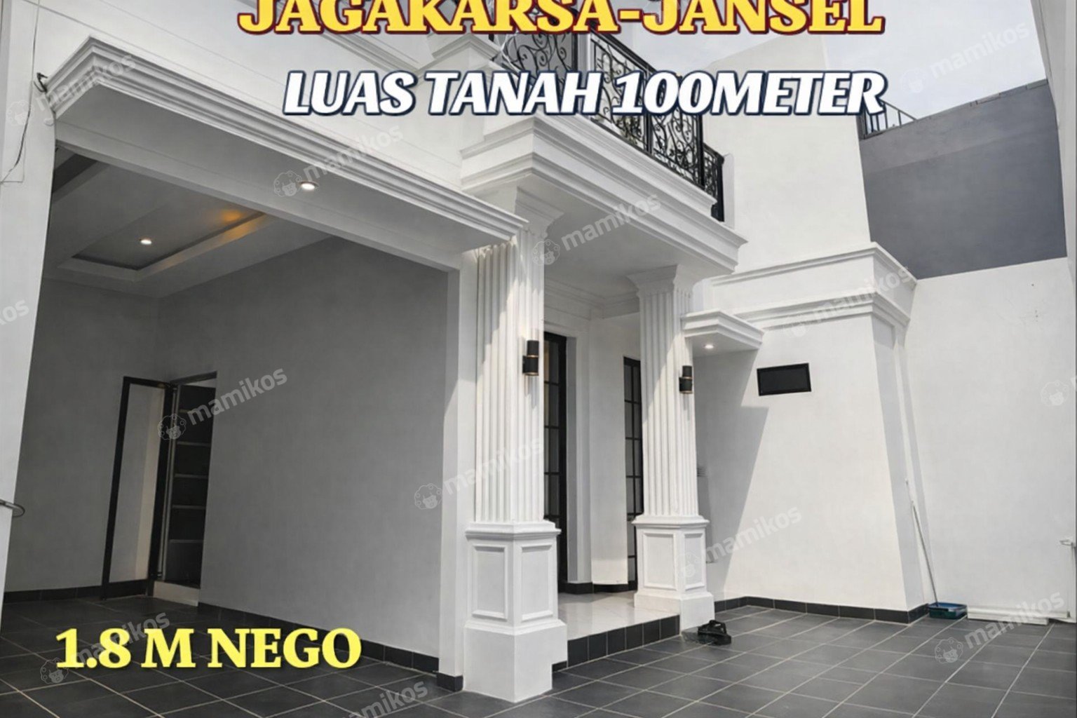 Rumah Sertifikat SHM 4 Kamar Tidur 3 Kamar Mandi Jagakarsa Jakarta Selatan