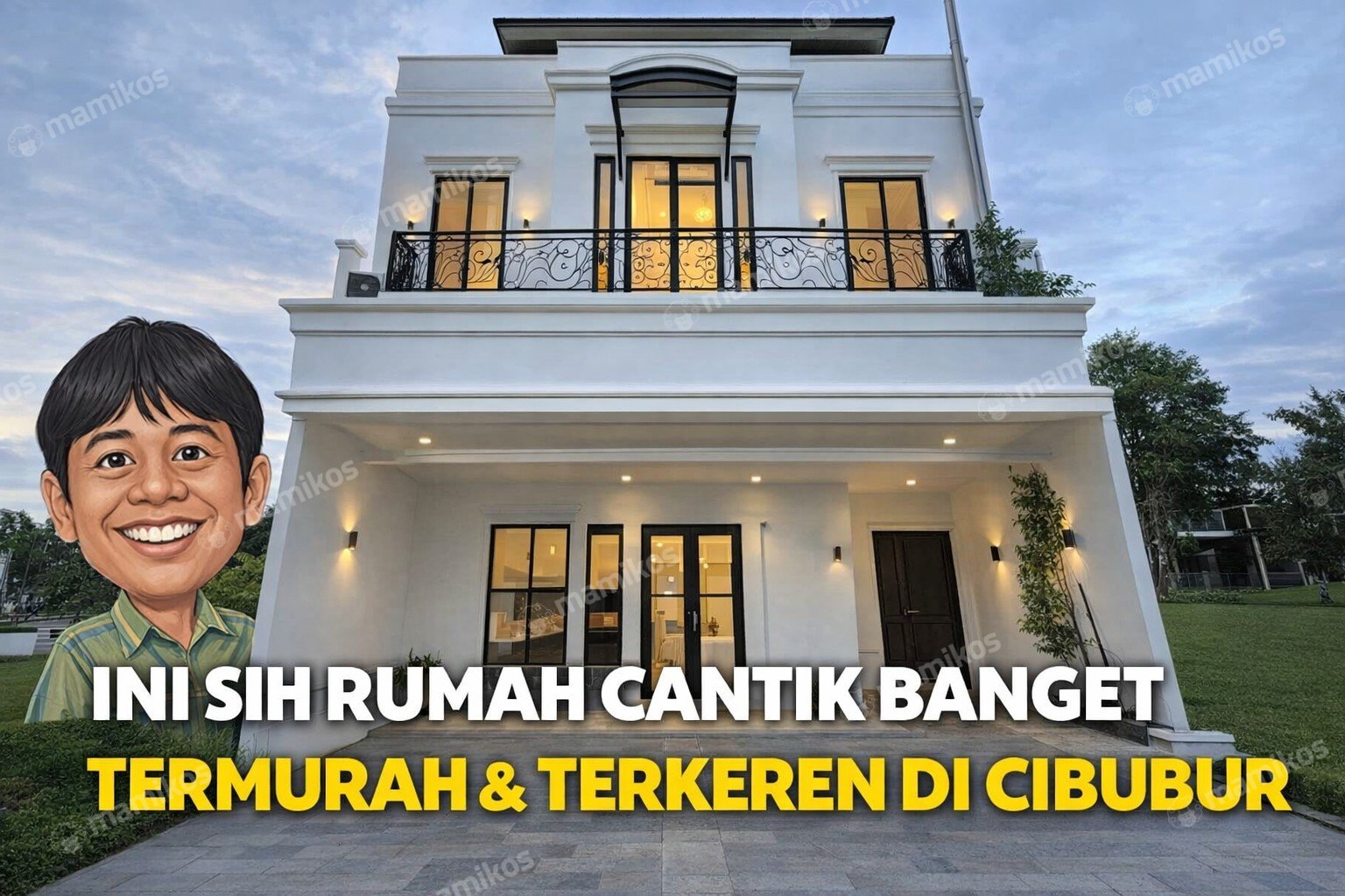 Rumah Sertifikat SHM 3 Kamar Tidur 3 Kamar Mandi Cibubur Jakarta Timur - Photo 2